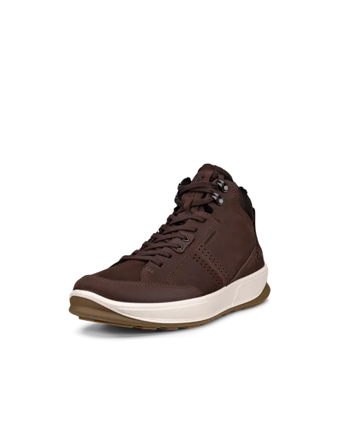 ECCO® Byway 2.0 bottines imperméable en nubuck pour homme - Marron - M