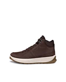 Men's ECCO® Byway 2.0 Nubuck Waterproof Ankle Boot - Brown - O