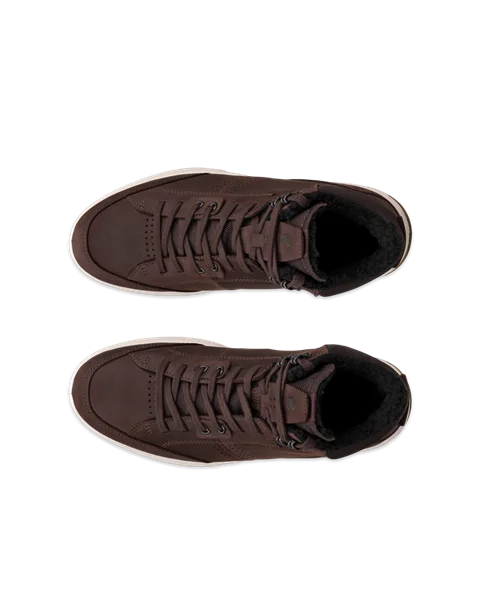 ECCO® Byway 2.0 ankelstøvle i vandtæt nubuck til herrer - Brun - Top_Left_Pair