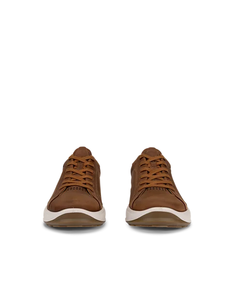ECCO® Byway 2.0 Herren Sneaker aus Nubukleder - Braun - Front_Pair