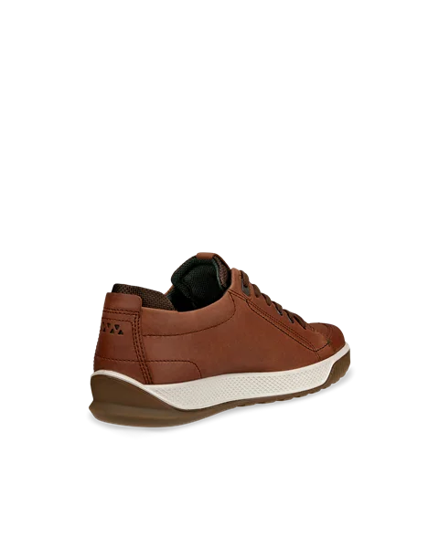 ECCO® Byway Tred chaussures à lacet en nubuck Gore-Tex pour homme - Marron - B