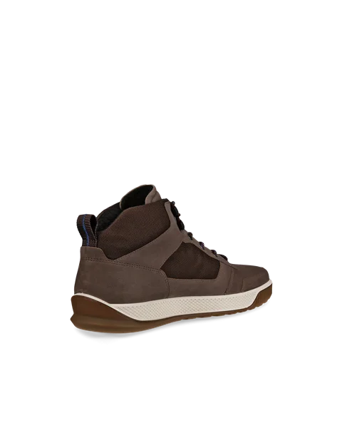 Men's ECCO® Byway Tred Nubuck Outdoor Ankle Boot - Brown - B