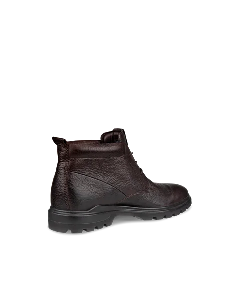 Men's ECCO® Citytray Avant Leather Chukka Boot - Brown - B