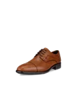 Pánská kožená obuv Derby ECCO® Citytray - Hnědá  - M