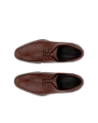 ECCO® Citytray Heren leren derby schoen - Bruin - Top_Left_Pair