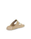 ECCO® Cozmo sandaler i nubuck med to remme til herrer - Beige - B
