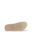 Pánske nubukové sandále 2 remienky ECCO® Cozmo - Béžová - S