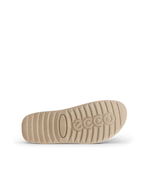 ECCO® Cozmo Heren nubuck sandaal met twee bandjes - Beige - S