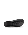 Men's ECCO® Cozmo Nubuck Two Strap Sandal - Brown - S