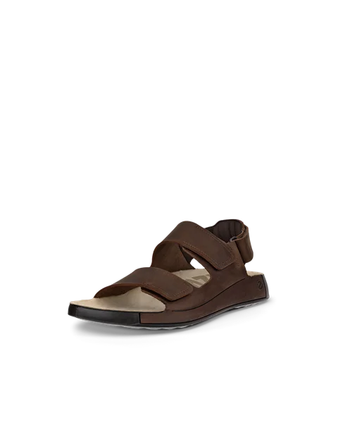 ECCO® Cozmo Herren Nubuksandale mit zwei Riemen - Braun - M