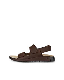 ECCO® Cozmo sandale en nubuck deux brides pour homme - Marron - O
