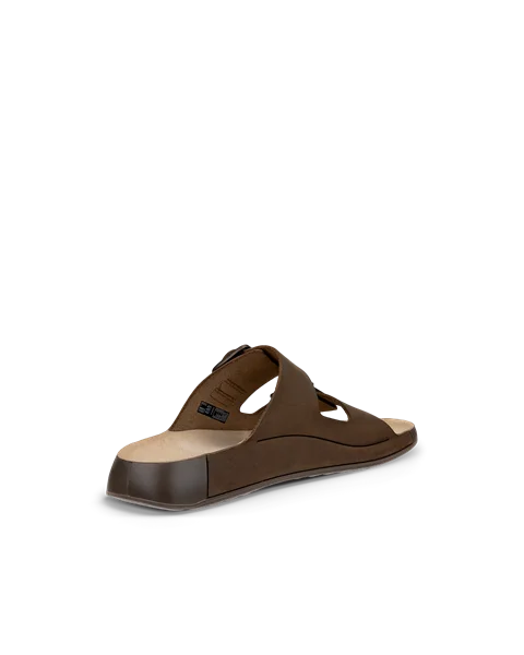 ECCO® Cozmo herre sandal to stropper nubuk - brun - B