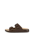 ECCO® Cozmo herre sandal to stropper nubuk - brun - O
