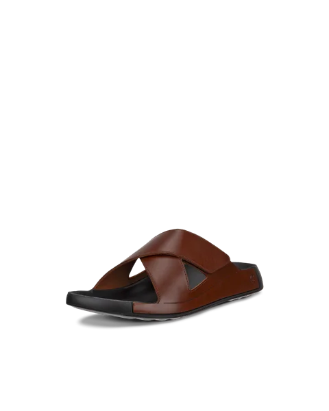 ECCO® Cozmo Herren Lederpantolette - Braun - M