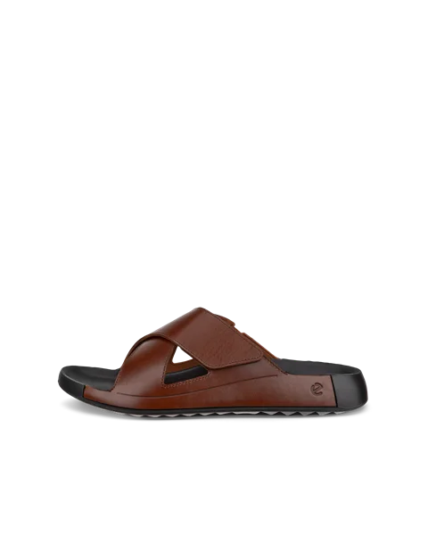 ECCO® Cozmo Herren Lederpantolette - Braun - O