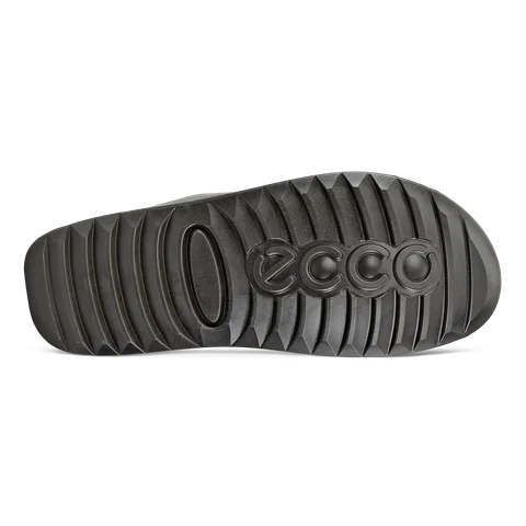 Pánska nubuková šnurovacia obuv ECCO® Cozmo Shoe - Sivá - Sole