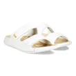 ECCO® Cozmo 60 sandaler i læder med to remme til damer - Hvid - Pair