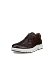Men's ECCO® GRUUV STUDIO Leather Dress Shoe - Brown - M
