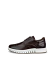 Men's ECCO® GRUUV STUDIO Leather Dress Shoe - Brown - O