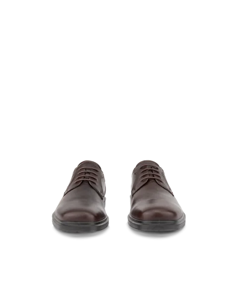 ECCO® Helsinki 2 Heren leren derby schoen - Bruin - Front_Pair