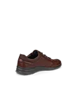 ECCO® Irving chaussures à lacet en cuir pour homme - Marron - B