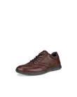 Męskie skórzane buty sznurowane ECCO® Irving - Brązowy - M