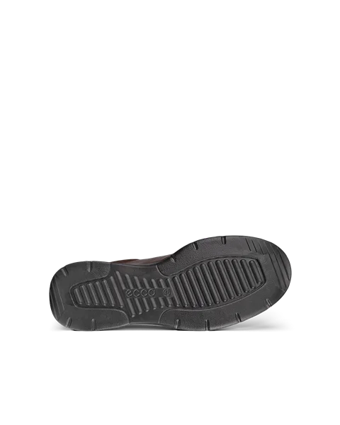 Męskie skórzane buty sznurowane ECCO® Irving - Brązowy - S
