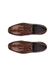ECCO® Melbourne derbies cuir pour homme - Marron - Top_Left_Pair