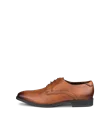 ECCO® Melbourne ādas derby stila kurpes vīriešiem - Brūns - O