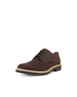 Pánská nubuková obuv Derby ECCO® Metropole London - Hnědá  - M