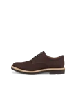 Moški čevlji Derby iz nubuck usnja ECCO® Metropole London - rjav - O