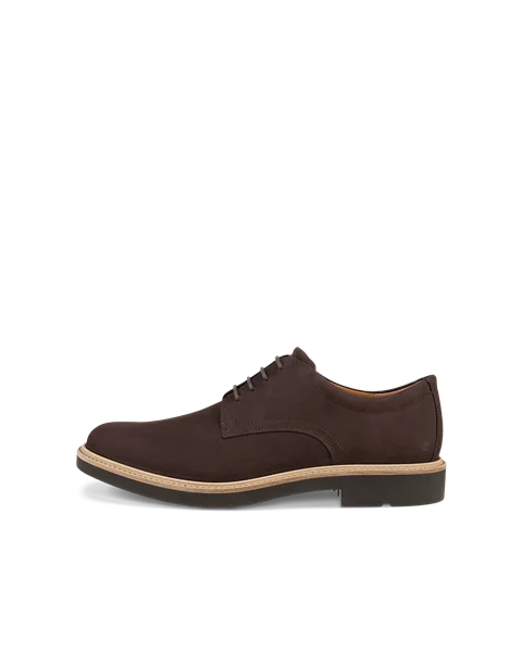 ECCO® Metropole London derbies en nubuck pour homme - Marron - O