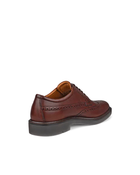 Sapatos brogue couro  homem ECCO® Metropole London - Castanho - B