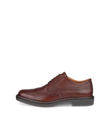 ECCO® Metropole London Heren leren schoen met brogue - Bruin - O