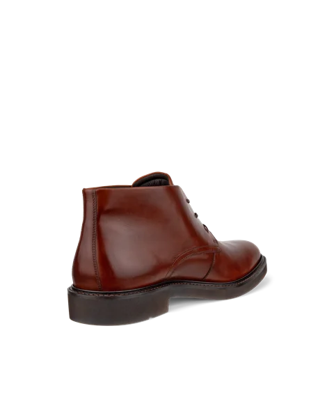 ECCO® Metropole London odiniai „Chukka“ stiliaus auliniai batai vyrams - Rudas - B