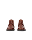 Men's ECCO® Metropole London Leather Chukka Boot - Brown - Front_Pair