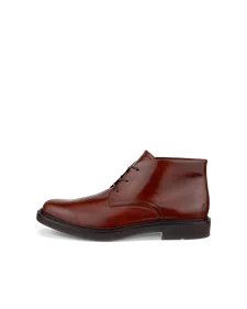 Botas chukka couro homem ECCO® Metropole London - Castanho - O