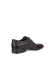 Men's ECCO® Metropole Milan Leather Derby Shoe - Brown - B