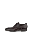 Men's ECCO® Metropole Milan Leather Derby Shoe - Brown - O