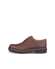 Men's ECCO® Metropole Oslo Leather Derby Shoe - Brown - O