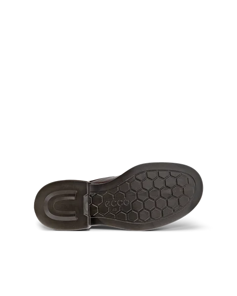 Men's ECCO® Metropole Seoul Leather Derby Shoe - Brown - S