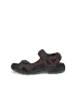 Men's ECCO® Offroad Nubuck Hiking Sandal - Brown - O