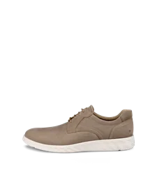 Men's ECCO® S Lite Hybrid Leather Derby Shoe - Brown - O