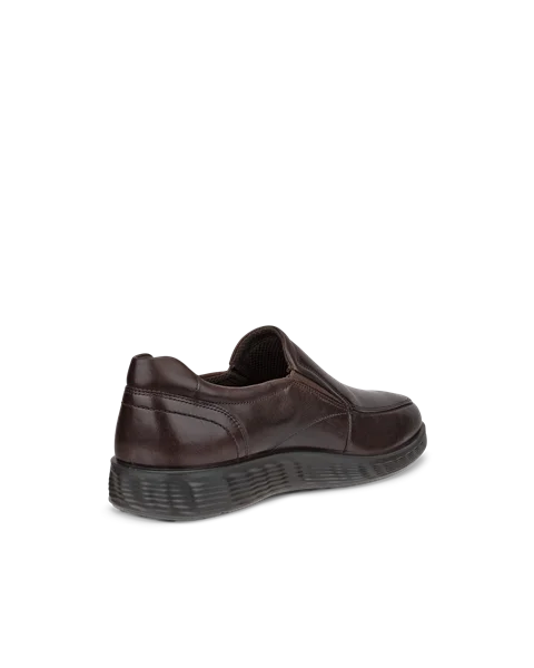 Men's ECCO® S Lite Hybrid Nubuck Slip-On Dress Shoe - Brown - B