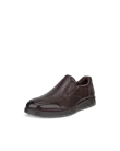 Men's ECCO® S Lite Hybrid Nubuck Slip-On Dress Shoe - Brown - M