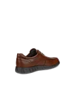 Pánská kožená obuv Derby s ozdobnými švy ECCO® S Lite Hybrid - Hnědá  - B