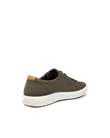 Men's ECCO® Soft 7 Nubuck Trainer - Brown - B