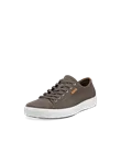 ECCO® Soft 7 Herren Sneaker aus Nubukleder - Braun - M