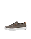 ECCO® Soft 7 Herren Sneaker aus Nubukleder - Braun - O