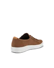 ECCO® Soft 7 herre sneakers nubuk - brun - B
